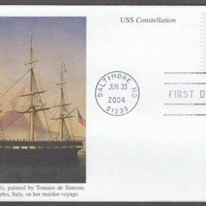 Scott# 3869 "USS CONSTELLATION" FIRST DAY COVER