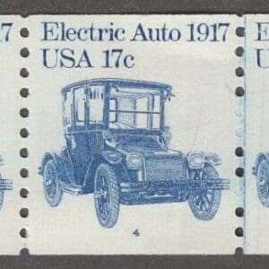 Scott# 1906 "ELECTRIC CAR" MNH PNC5, PLATE #4, NICELY CENTERED