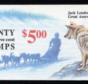 Scott# 2182a (BK150) "JACK LONDON" MNH INTACT BOOKLET (20)