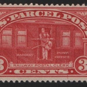 Scott# Q3 "PARCEL POST-RAILWAY POSTAL CLERK" MNH, OG
