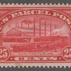 Scott# Q9 "PARCEL POST" MINT, NICELY CENTERED