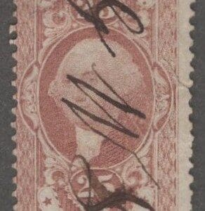 Scott# R43 "BOND" USED REVENUE, INITIALS CANCEL