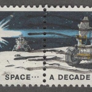 Scott# 1434-35 "SPACE ACHIEVEMENTS" USED ATTACHED PAIR