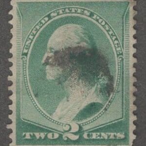 Scott# 213 "WASHINGTON" USED, SON KILLER CANCEL, NICELY CENTERED