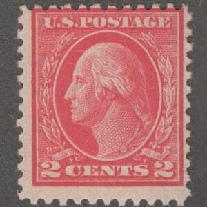 Scott# 500 "WASHINGTON" FLAT PLATE TYPE La, MNH WITH CROWE CERT