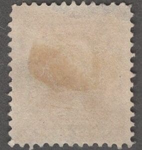 Alternative view of Scott# 302 "JACKSON" ORNATE DESIGN, USED LITE FACE FREE CANCEL