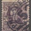 Scott# 302 "JACKSON" ORNATE DESIGN, USED, PHILLY DBL OVAL CANCEL