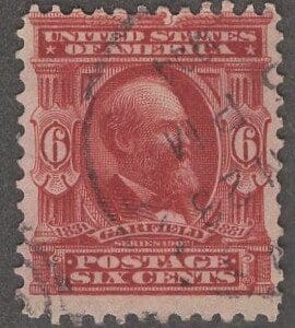 Scott# 305 "GARFIELD-20th U.S. PRESIDENT" USED, SEE DETAILS