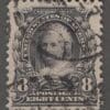 Scott # 306 "MARTHA WASHINGTON" USED, CDS CANCEL, NICELY CENTERED