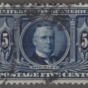 Scott# 326 "WILLIAM McKINLEY" PARTIAL CDS & DUPLEX CANCELS