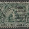 Scott# 328 "JAMESTOWN EXPO-JOHN SMITH" USED-PARTIAL CDS & DUPLEX