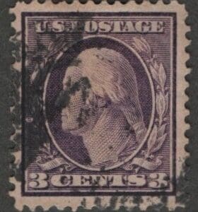 Scott# 333 "WASHINGTON" USED DLWK, PERF 12, LOCAL CANCEL