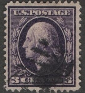 Scott# 333 "WASHINGTON" USED DLWK, PERF 12, LOCAL CANCEL