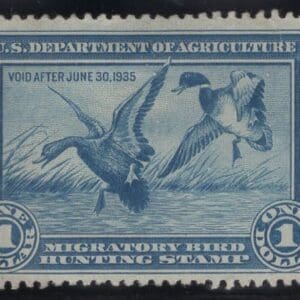 Scott# RW1 "DUCK STAMP" 1934 "MALLARDS" MINT * SEE DETAILS *