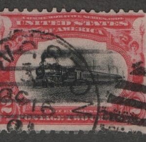 Scott# 295 "PAN AMERICAN" USED, CDS CANCEL, NICELY CENTERED