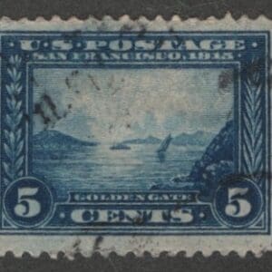 Scott# 399 PAN PACIFIC-GOLDEN GATE, LOCAL CANCEL, NICELY CENTERED