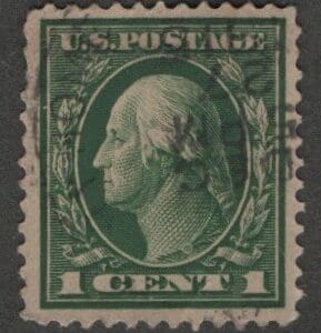Scott# 405 WASHINGTON USED, CDS CANCEL * SEE DETAILS *