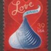 Scott# 4122 "WITH LOVE & KISSES" USED BOOKLET SINGLE