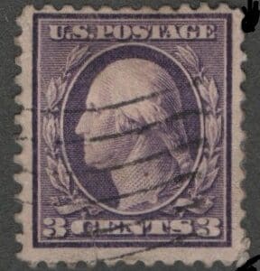 Scott# 426 "WASHINGTON" USED, FLAG CANCEL, NICELY CENTERED