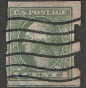 Scott# 531 "WASHINGTON" USED OFFSET WITH SCHERMACK TYPE III PERFS