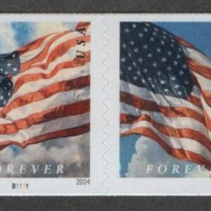Scott# 5875-78 "2024 FLAGS" MNH BCA PNC (8) NICELY CENTERED