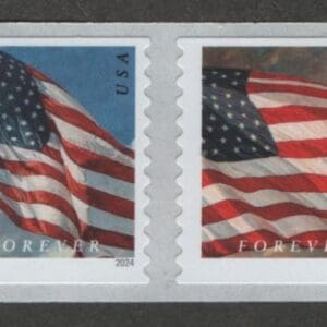 Scott# 5879-82 "2024 FLAGS" MNH APU PNC (8) WITH SPACES