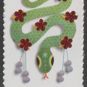 Scott# 5952 "LUNAR NEW YEAR - YEAR of the SNAKE" MNH SINGLE