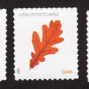 Scott# 5966-70 "VIBRANT LEAVES" MNH SINGLES SET (5)