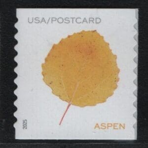 Scott# 5971-75 "VIBRANT LEAVES" MNH COIL SINGLES SET (5)