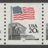 Scott# 1895a "FLAG OVER SUPREME COURT" MNH PNC(5) PLATE #10