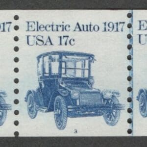 Scott# 1906 "ELECTRIC CAR" MNH PNC5, PLATE #3, NICELY CENTERED