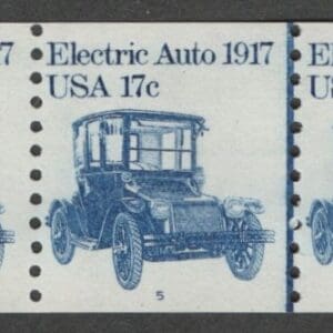 Scott# 1906 "ELECTRIC CAR" MNH PNC5, PLATE #5, NICELY CENTERED