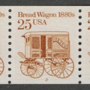 Scott# 2136 "BREAD WAGON" TRANSPORTATION SERIES MNH PNC5, P#2