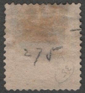 Alternative view of Scott# 275 JEFFERSON BUREAU ISSUE, DUPLEX CANCEL, NICELY CENTERED
