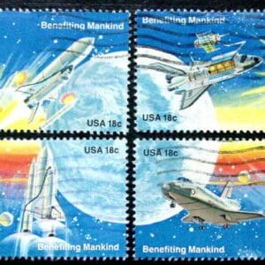 Scott# 1912-19 "SPACE ACHIEVEMENTS" USED SINGLES SET (8)