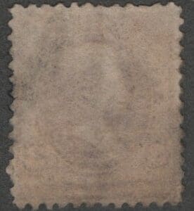 Scott# 253 "JACKSON" USED BUREAU ISSUE, NO WATERMARK, KILLER CANCEL - Image 2