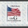 Scott# 2886b BLACK "G" RATE S/A PNC5, PLATE # V11111