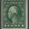 Scott# 410 "WASHINGTON" MINT HORIZ. COIL SINGLE LINE WATERMARK