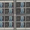 Scott# 1270 "ROBERT FULTON" MNH MATCHED PLATE BLOCKS (4) P# 28149