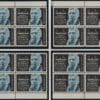 Scott# 1270 "ROBERT FULTON" MNH MATCHED PLATE BLOCKS (4) P# 28168