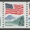 Scott# 2280a "FLAG-YOSEMITE" MNH PNC5, PLATE # 11, NICELY CENTERED