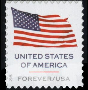 Scott# 6016 "U.S. FLAG" MNH SINGLE, NICELY CENTERED