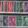 Scott# 1030-59A "LIBERTY SERIES" MNH SINGLES SET+COIL PAIRS (42)