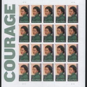Scott# 4742 "ROSA PARKS" S/A FULL SHEET (20) MNH, NICELY CENTERED