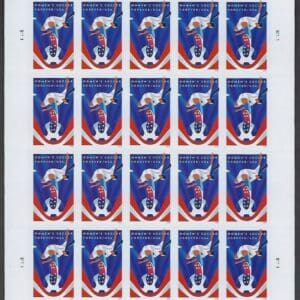 Scott# 5754 "WOMAN'S SOCCER" MNH FULL SHEET (20)