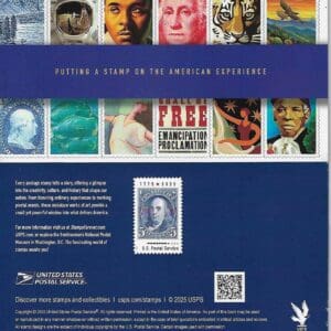 Scott# 6024 PUTTING A STAMP on the AMERICAN EXPERIENCE BKLT (20)