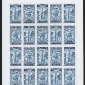 Scott# 6029-30 "BOSTON 2026 WORLD STAMP SHOW" FULL SHEET (20)