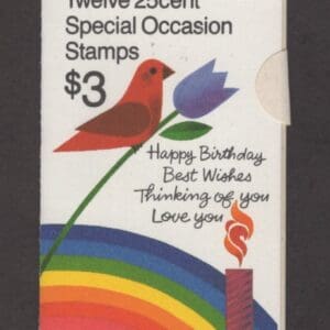 Scott# 2395-98 (BK165) SPECIAL OCCASIONS MNH UNEXPLODED BOOKLET (12)