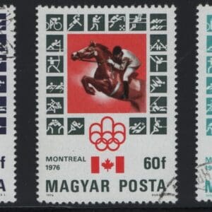 HUNGARY Scott# 2224-26 "1976 MONTREAL OLYMPICS" USED LOT