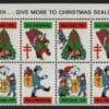 1974 AMERICAN LUNG ASSOCIATION SEALS STRIP (20) PRISTINE OG